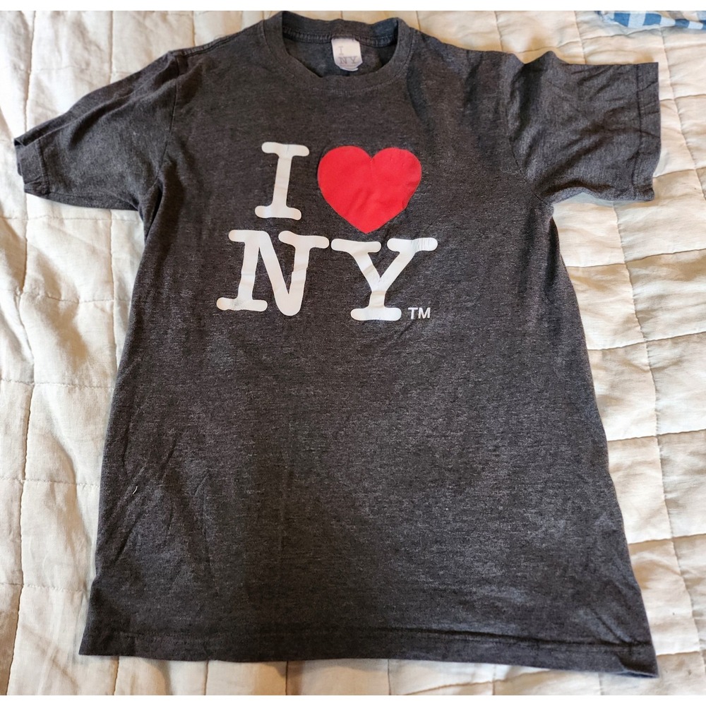 I Heart New York T-Shirt Grey Size‎ Large